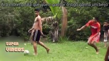 cuando juegan fútbol en tu barrio