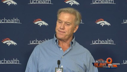 John Elway says he is 'open to trading' the No. 5 pick