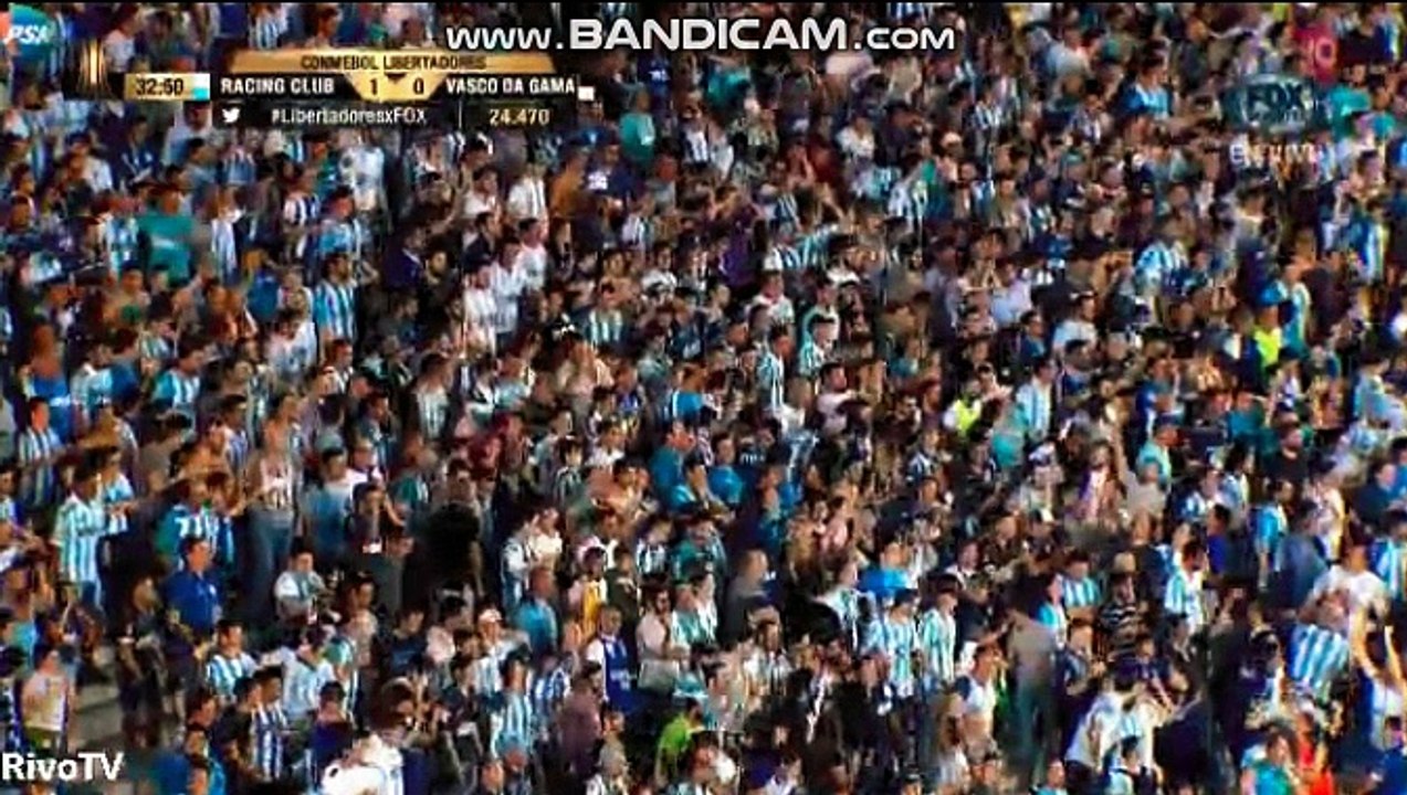 Ricardo Centurion Goal ~ Racing Club vs Vasco Da Gama 1-0