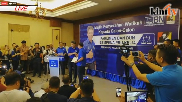 LIVE: BN Negeri Sembilan umum calon PRU14