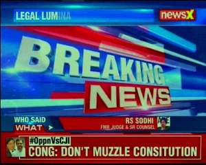 Impeachment war Congress attacks V-P over his decision, says don't muzzle constitution
