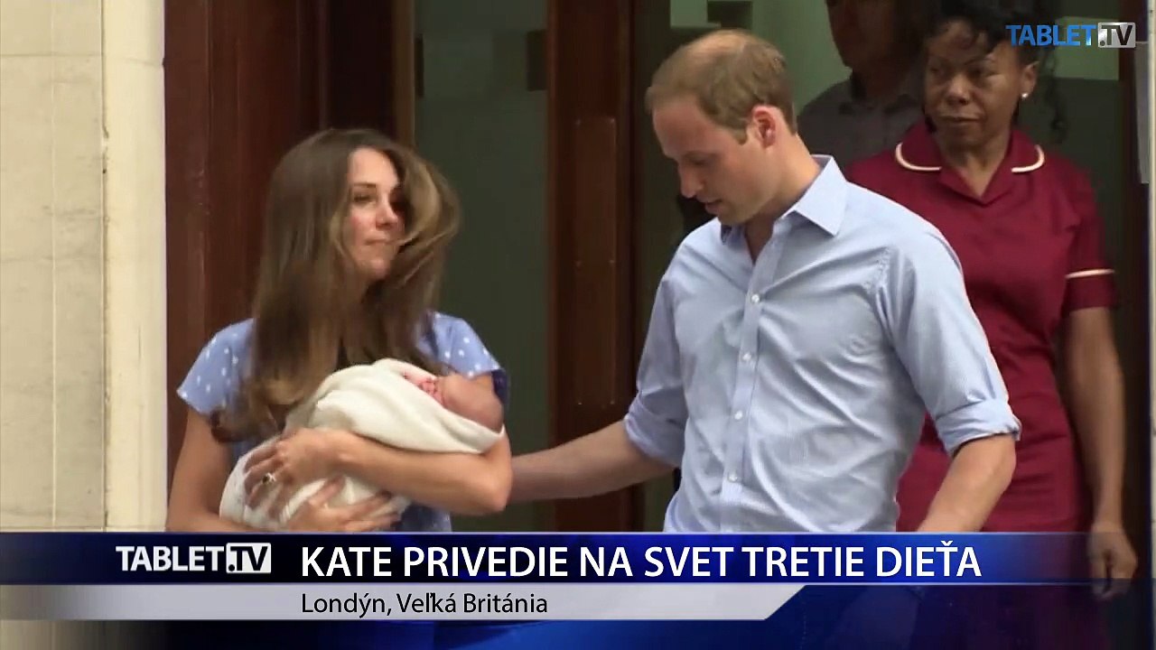 Vojvodkyňu Kate hospitalizovali, privedie na svet tretie dieťa