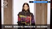 Versace Presents Kaia Gerber in Tartan and Denim Women Fall/Winter 2018 | FashionTV | FTV