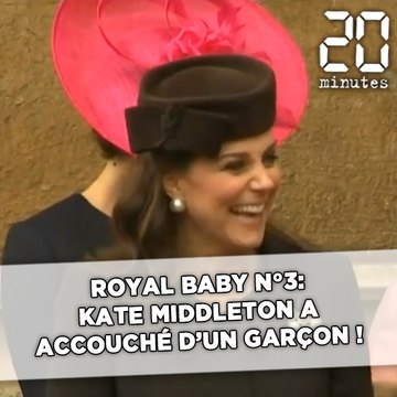 Royal Baby 3: Kate Middleton a accouché d'un petit garçon !