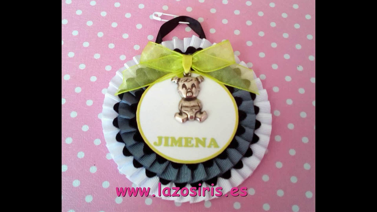 Como hacer un adorno para carrito de bebe paso a paso