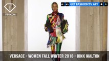 Versace Presents Binx Walton Futurism with Color Women Fall/Winter 2018 | FashionTV | FTV