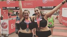 Elles courent un marathon en sous-vêtements pour prouver que leur surpoids n'est pas un frein