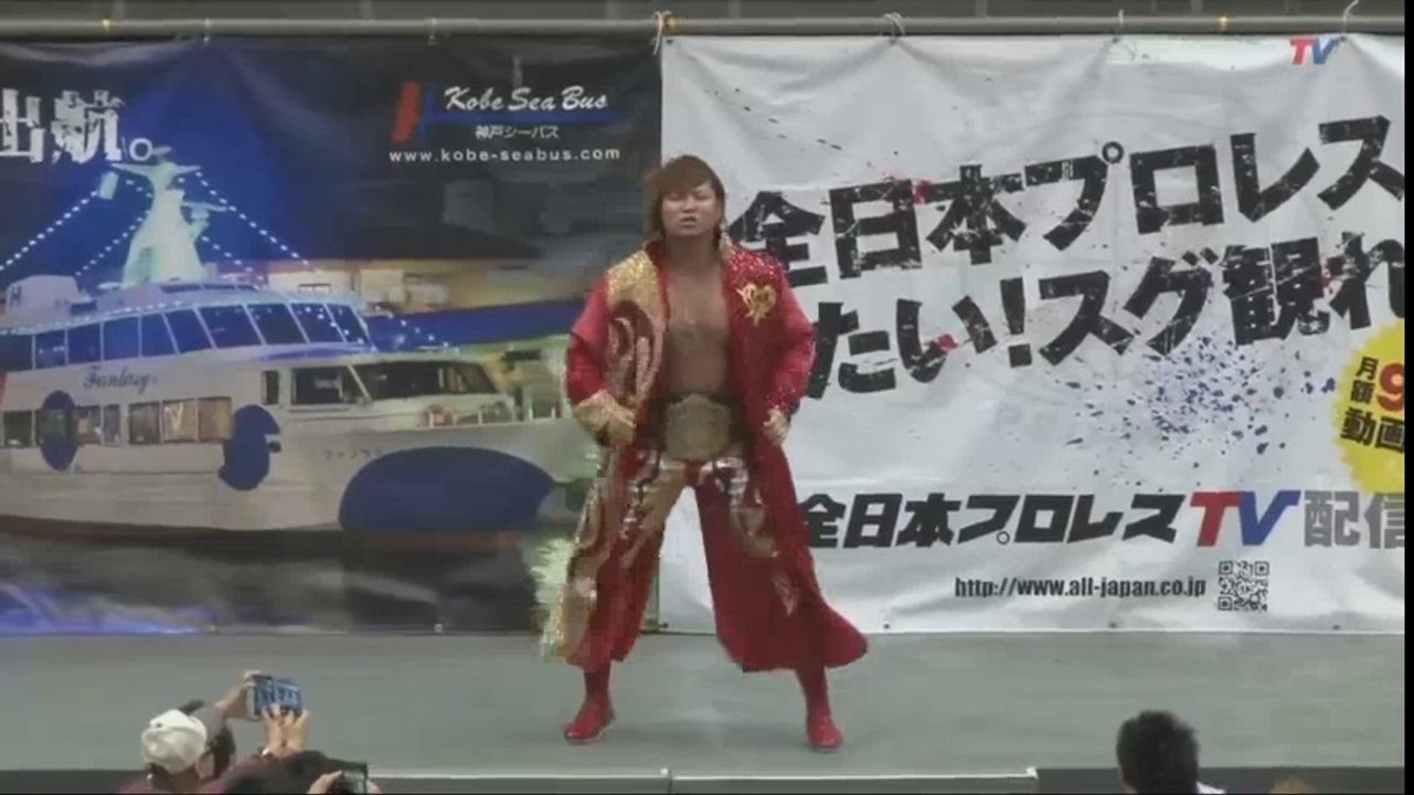 Kento Miyahara vs Joe Doering (AJPW Champion Carnival 2018 - Day 12)