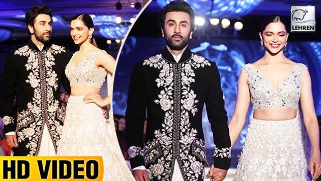 Exes Ranbir Kapoor And Deepika Padukone's ROYAL Ramp Walk For Mijwan Event