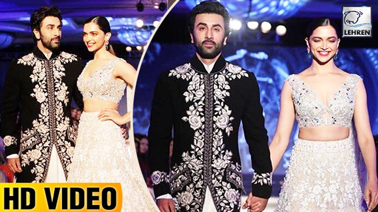 Exes Ranbir Kapoor And Deepika Padukone's ROYAL Ramp Walk For Mijwan Event