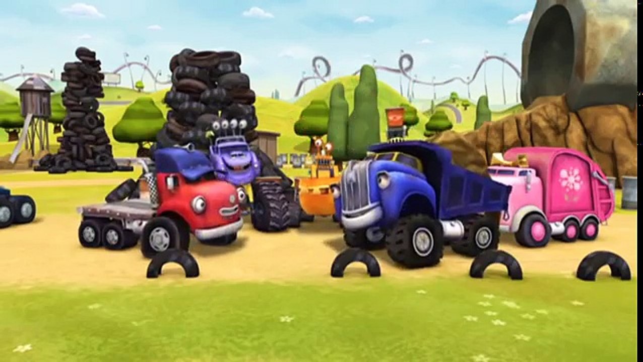 Trucktown: La engañosa pista de Trucktown/Carreras y Golpes - Ep. 1