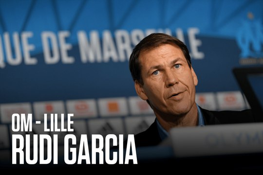 Replay | La conférence de presse de Rudi Garcia avant OM - Lille