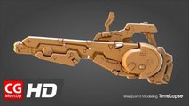 CGI Showreel HD: Weapons Modeling Timelapses by Jose manuel Part 3