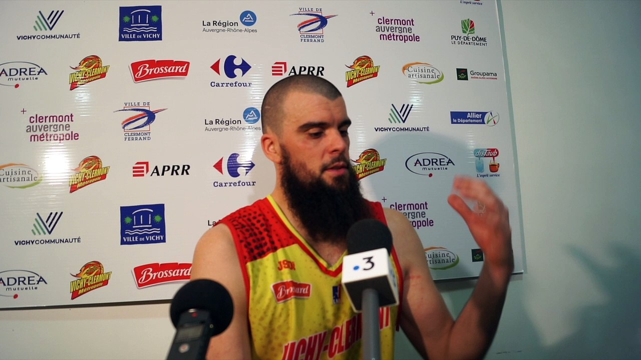 En conférence  de presse : J.A.VCM / St-Chamond (Pro B J29 - 19/04/2018)