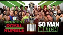 WWE 2K18 Greatest Royal Rumble 50 Man Royal Rumble Match