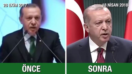 Erdoğan Nereden çıkıyor bunlar, erken seçim yok demişti