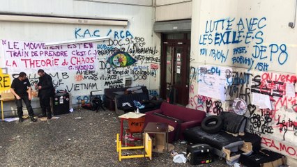 Le site de Tolbiac ressemble à un squat géant