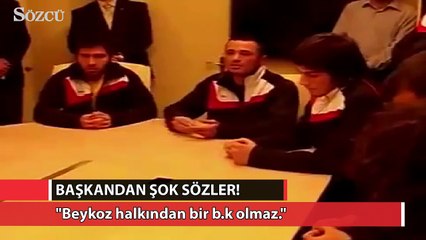 Download Video: Beykoz belediye başkanından şok sözler