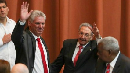 Miguel Diaz-Canel sworn in as Cuba's president
