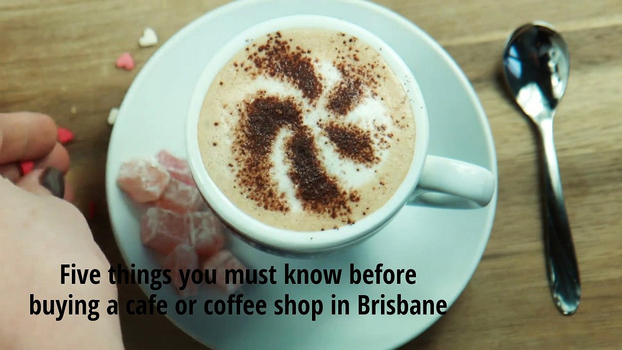 Five things you need to know before buying a cafe