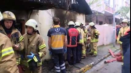 Sefaköy'de Gecekondu Yangını 1 Ölü