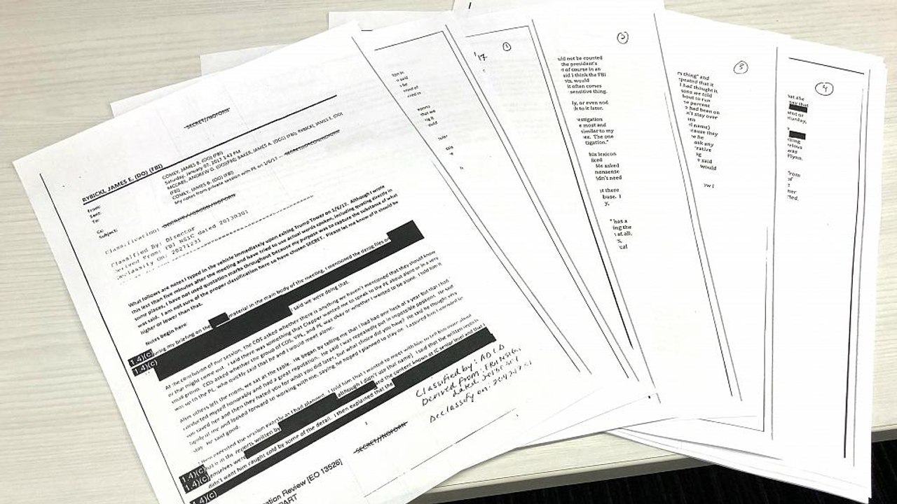 Eski FBI Direktörü'nün Trump hakkındaki notları yayımlandı