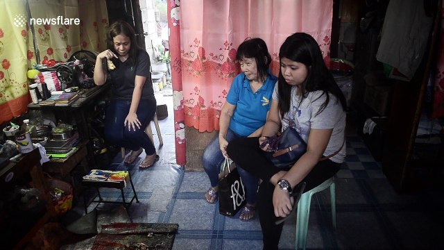 Filipino medicine man cures patients by melting candles
