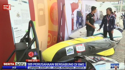 Mobil Listrik Karya Mahasiswa Indonesia di IIMS 2018