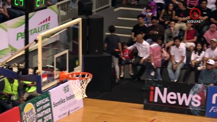 Satria Muda Pertamina Kalahkan Pelita Jaya pada Laga Pertama Final IBL 2018