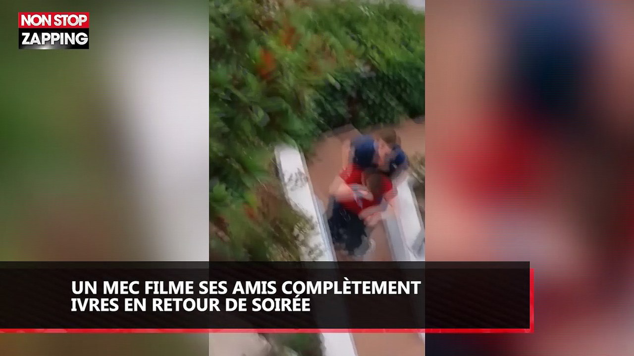 Il filme ses amis complètement bourrés au petit matin (Vidéo)