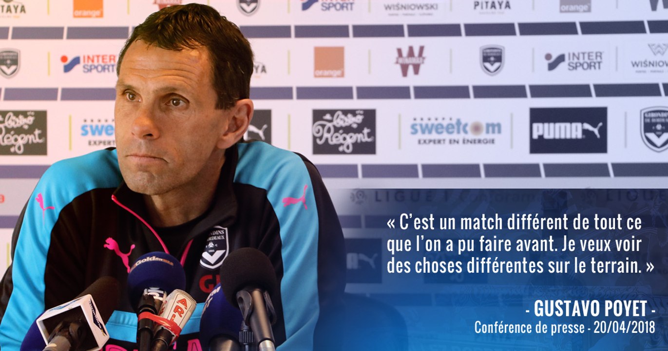Gustavo Poyet s'exprime avant le choc face au PSG