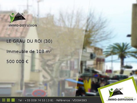 Immeuble A vendre Le grau du roi 108m2 - Centre ville