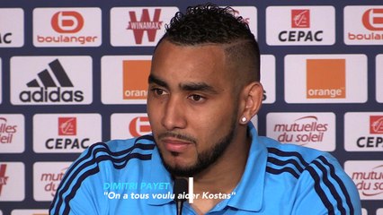 OM - Payet : "On a tous voulu aider Kostas"