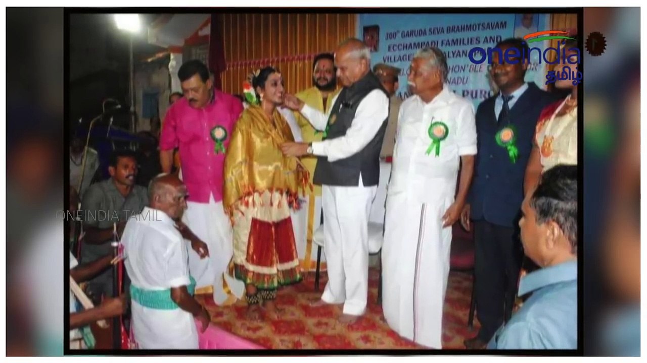 நடனமாடிய பெண்ணின் கன்னத்தில் தட்டியதால் புது சர்ச்சை!- வீடியோ