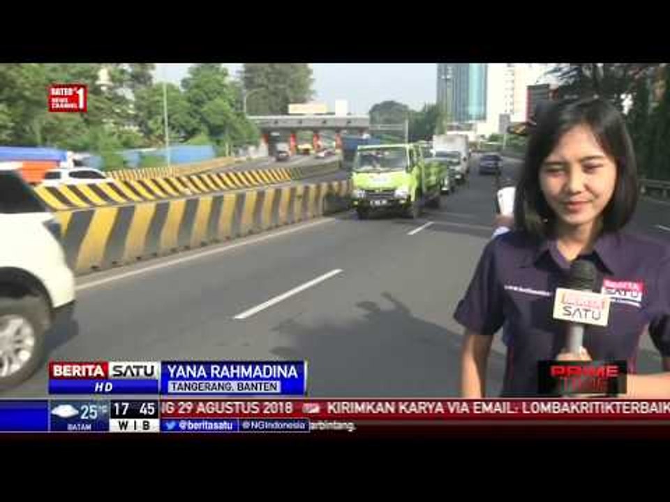 Ada Ganjil Genap, Kendaraan di Tol Tangerang Berkurang 28 Persen