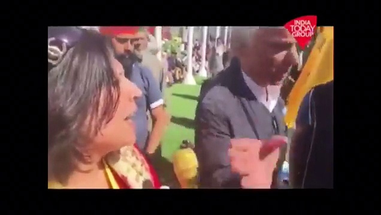 Indian flag torn down in London Parliament Square by Sikhs replaced with Khalistani flag