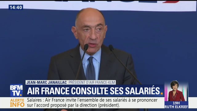 Air France va consulter les salariés sur sa proposition sur les salaires