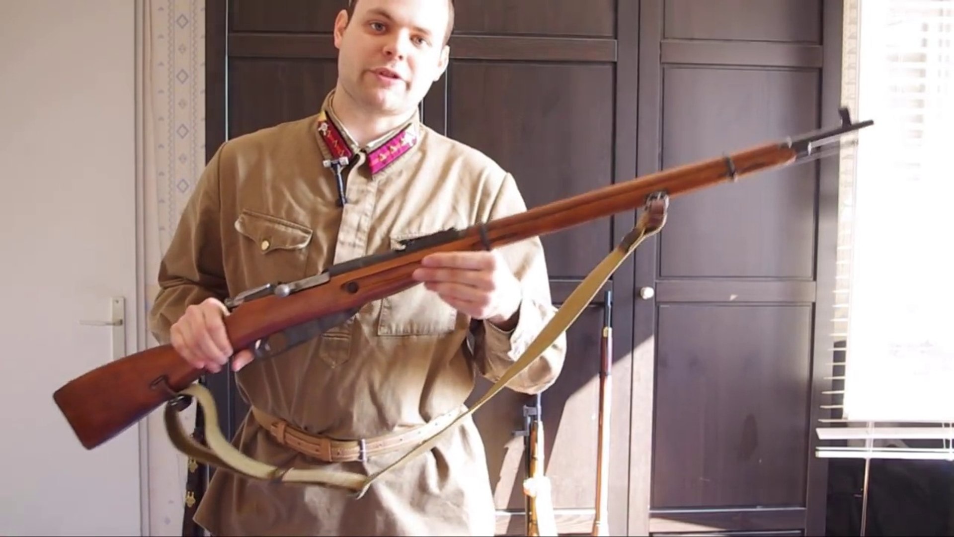 AIRSOFT Mosin Nagant 1891-30 Real Steel - Accuracy Fire video review [3/3]  - Vidéo Dailymotion