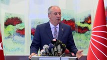 Muharrem İnce: 'Cumhuriyet Halk Partisi Genel Başkanının Cumhurbaşkanı adayı olması gerektiğine inanıyorum' - ANKARA