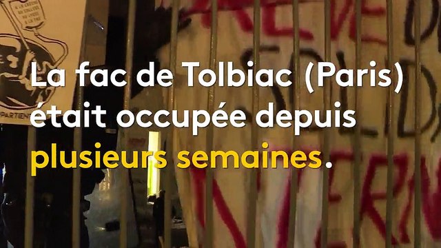 J’ai pris des coups de pied : une étudiante raconte l'évacuation de l'université de Tolbiac