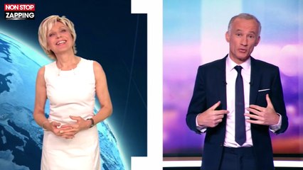 Evelyne Dhéliat : Gilles Bouleau lui souhaite son anniversaire en direct (Vidéo)