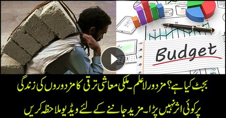 Labors don't know what is budget