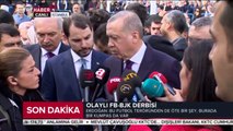 Cumhurbaşkanı Erdoğan'dan derbi yorumu: Bu terörü birileri organize etti