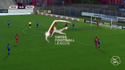 Winterthur 1:0 Wohlen (Switzerland. Challenge League. 19 April 2018)