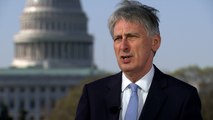 Hammond says Brexit transition period helps financial firms