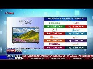 Perbandingan Harga e-Commerce LED TV 32” LG 32LJ500D