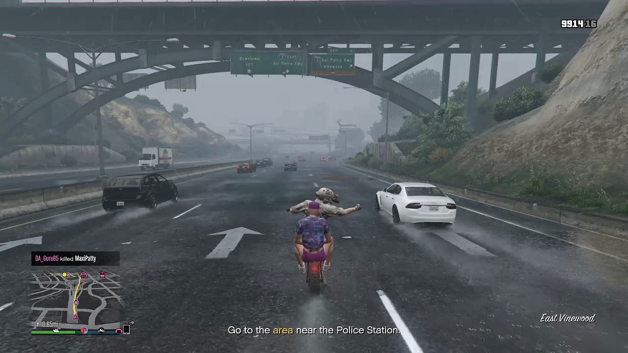 Funny bike movement