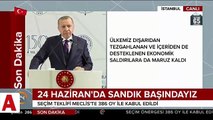 Cumhurbaşkanı Erdoğan resti çekti �İkide bir hodri meydan diyorsunuz, buyurun meydan�