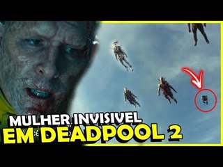 DEADPOOL 2: PIADA COM DC, IDENTIDADE DO GAROTO E MULHER INVISÍVEL