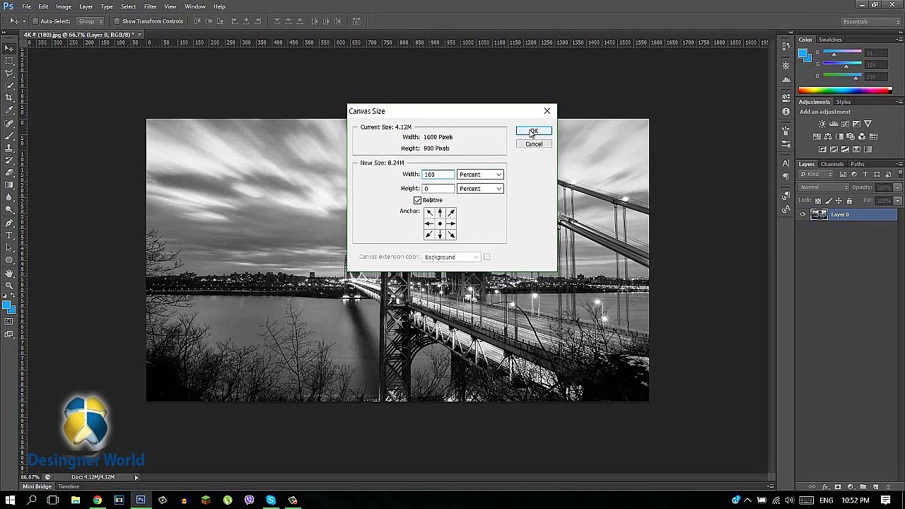 How To Create Best Mirror Image Effect - Photoshop Tutorial 2018